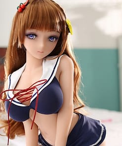 65cm Anime Full body Tpe Doll Realistic Poseable Figure with Articulated Skeleton 3 4