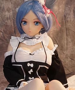 65cm80cm Anime Remu Full body Tpe Doll Realistic Poseable Figure with Articulated Skeleton 6